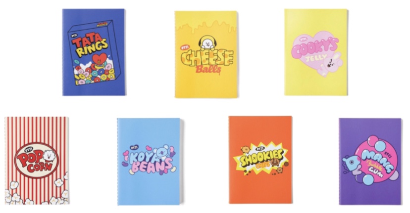 BT21 SWEET MINI NOTE
