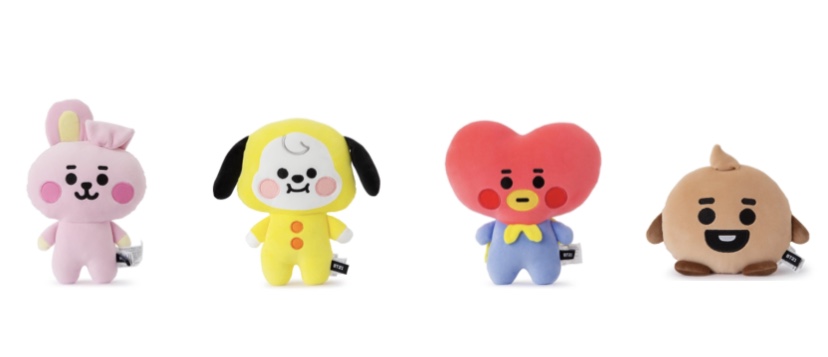 BT21 BABY MINI BODY CUSHION