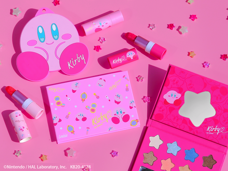 Kirby x Lovisia Make-Up Collaboration