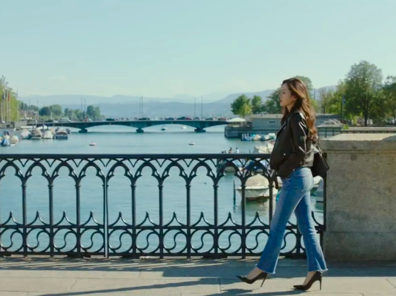 Son Ye Jin in stilettos in Crash Landing on You