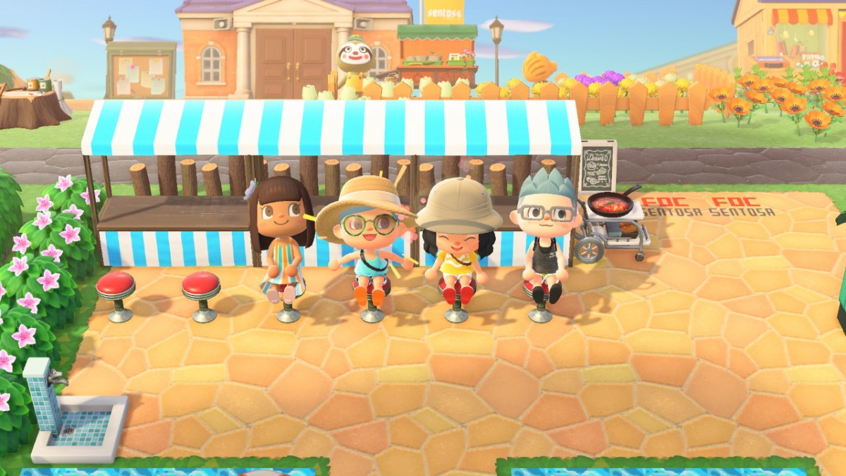 Sentosa island Animal Crossing