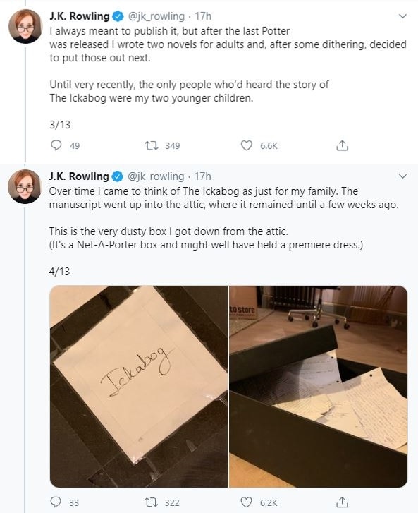 The Ickabog JK Rowling
