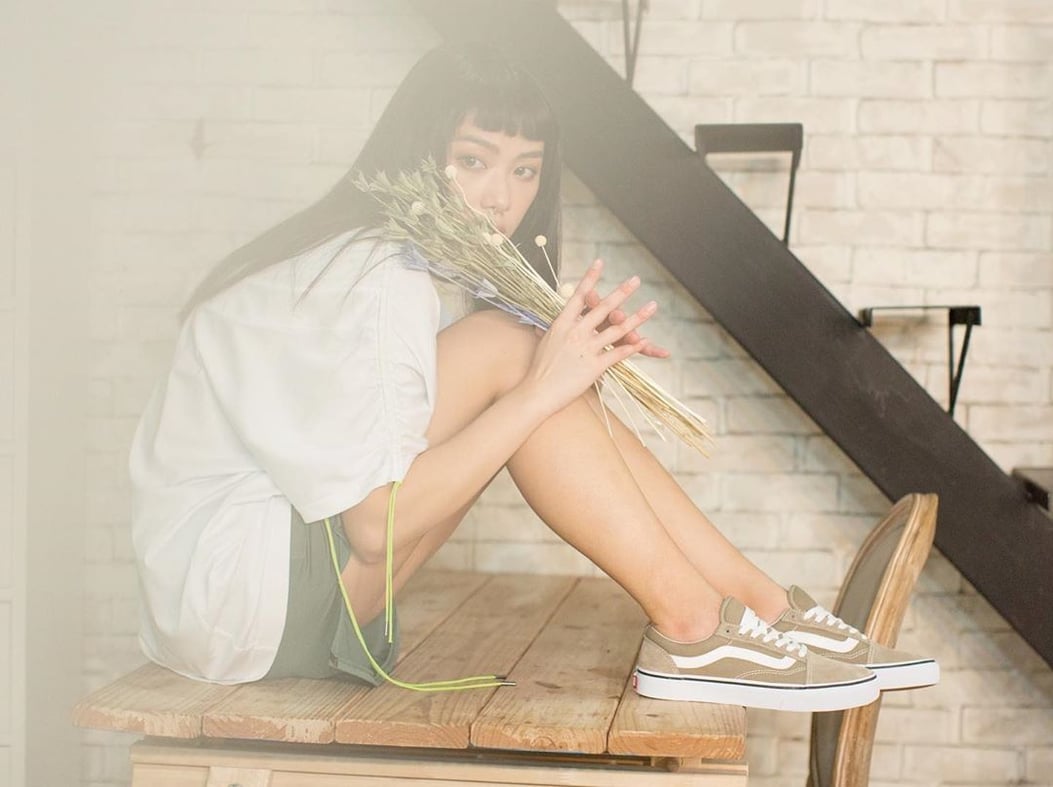 Vans old skool gentle milk cream Clearance