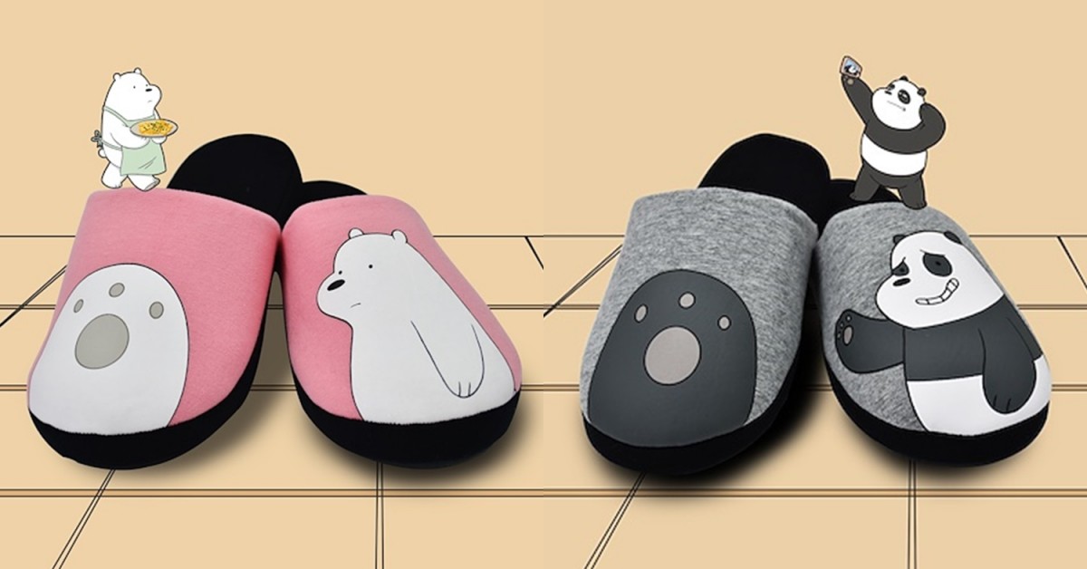 We Bare Bears shoes Singapore The Flip Flop Shop