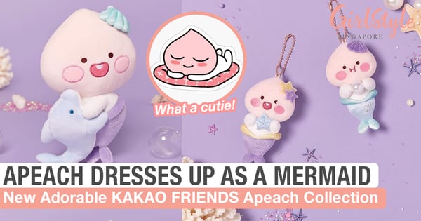 KAKAO FRIENDS Apeach Dresses Up As A Mermaid In New Adorable Collection