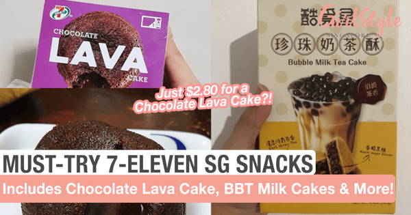 Must-Try 7-Eleven Singapore Snacks, Including Chocolate Lava Cake & More