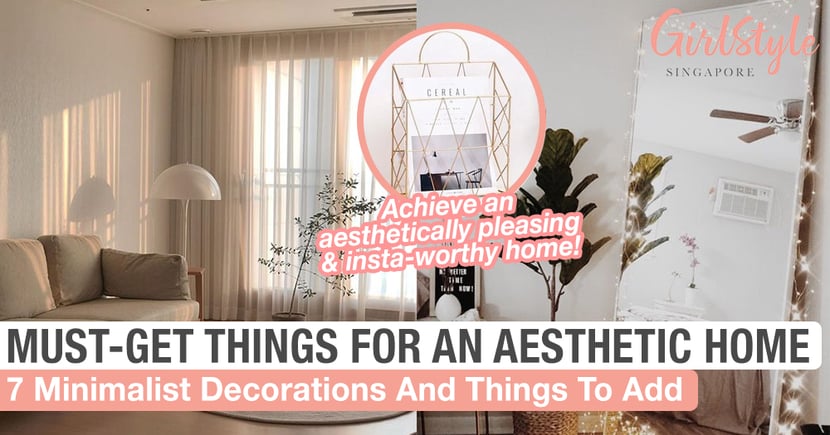Minimalist Decorations & Things To Get For An Aesthetic Home