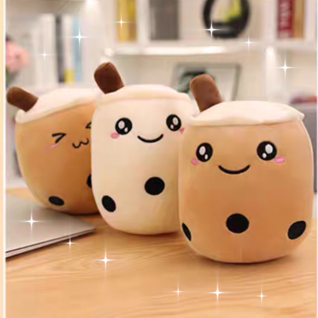 Bubble tea plushie