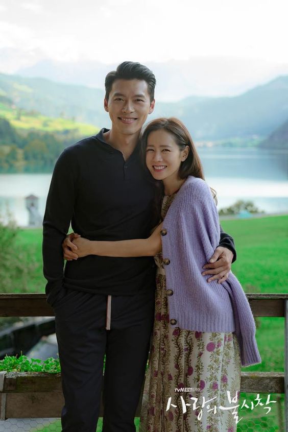 Son Ye Jin and Hyun Bin in Crash Landing on You