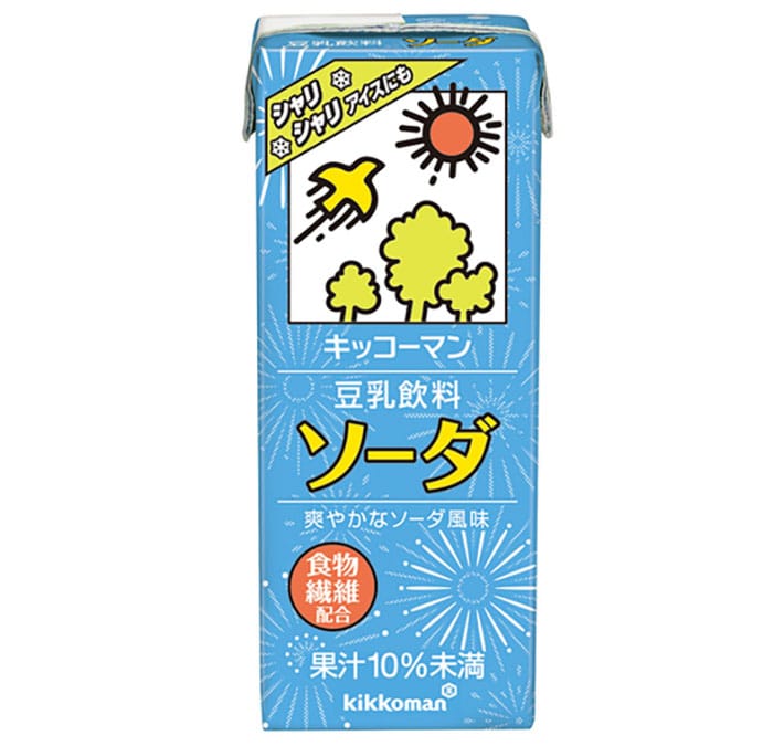 Soda Flavour Soy Milk