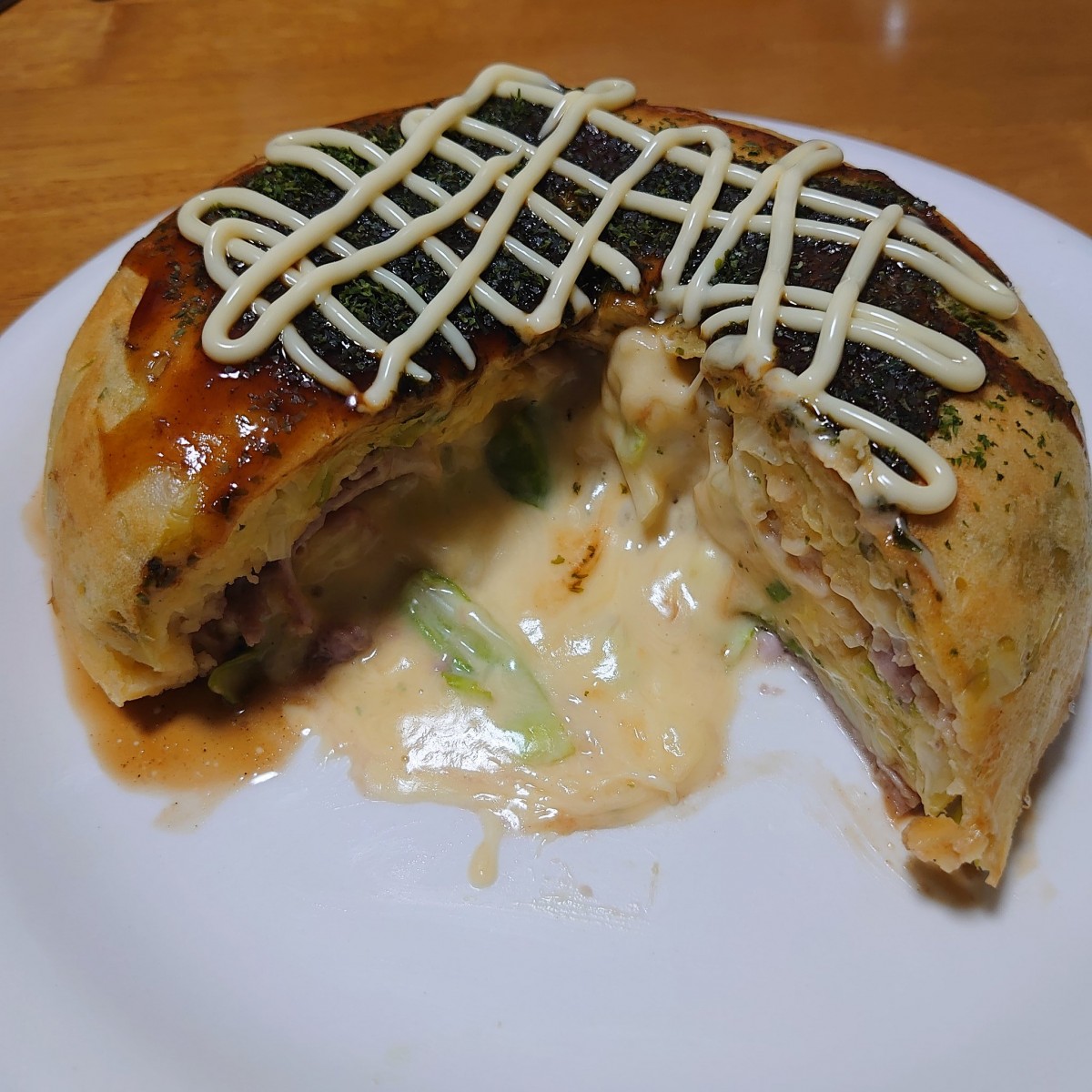 Okonomiyaki Japanese Pancake