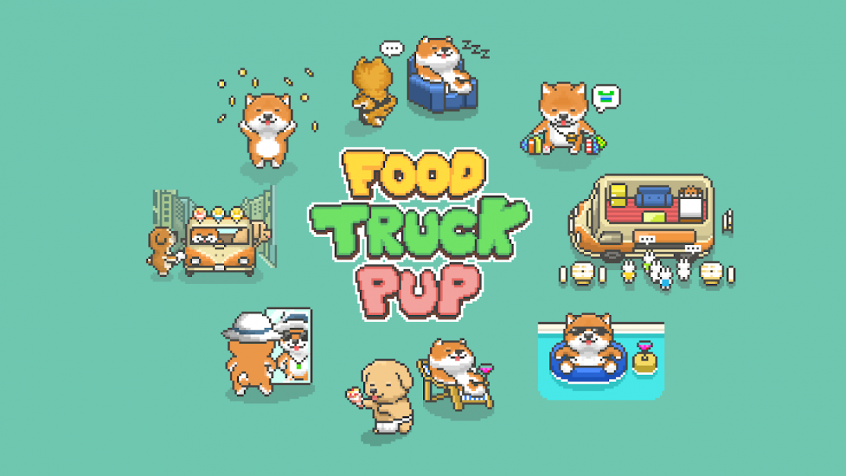 Food Truck Pup: Cooking Chef starting page