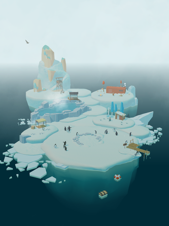 Penguin Isle village area