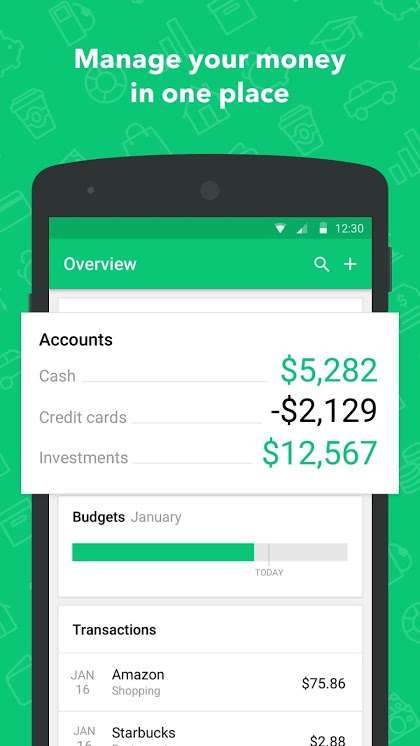 Mint money saving app