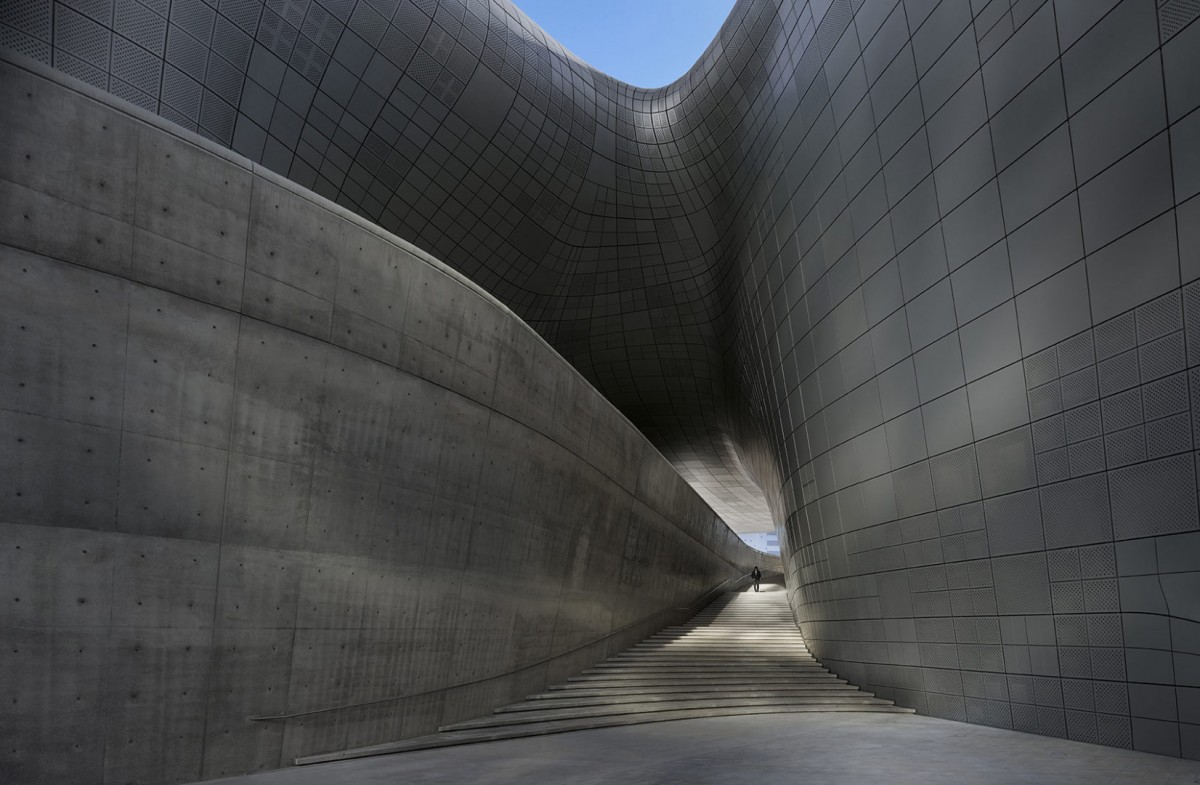 Exterior of Dongdaemun Design Plaza