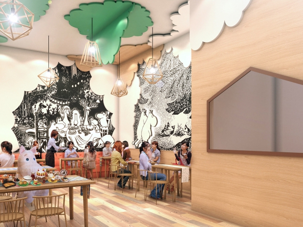 Moomin Café Tokyo Skytree Town, Solamachi