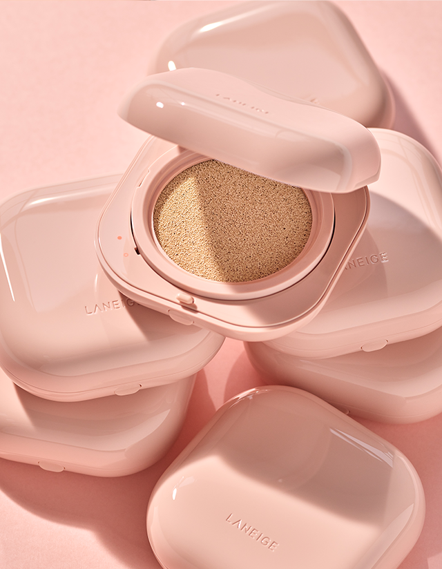 Close up of LANEIGE new cushion glow