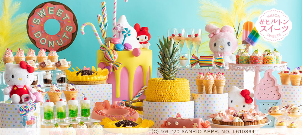 Hilton Osaka Hello Kitty & My Melody buffet