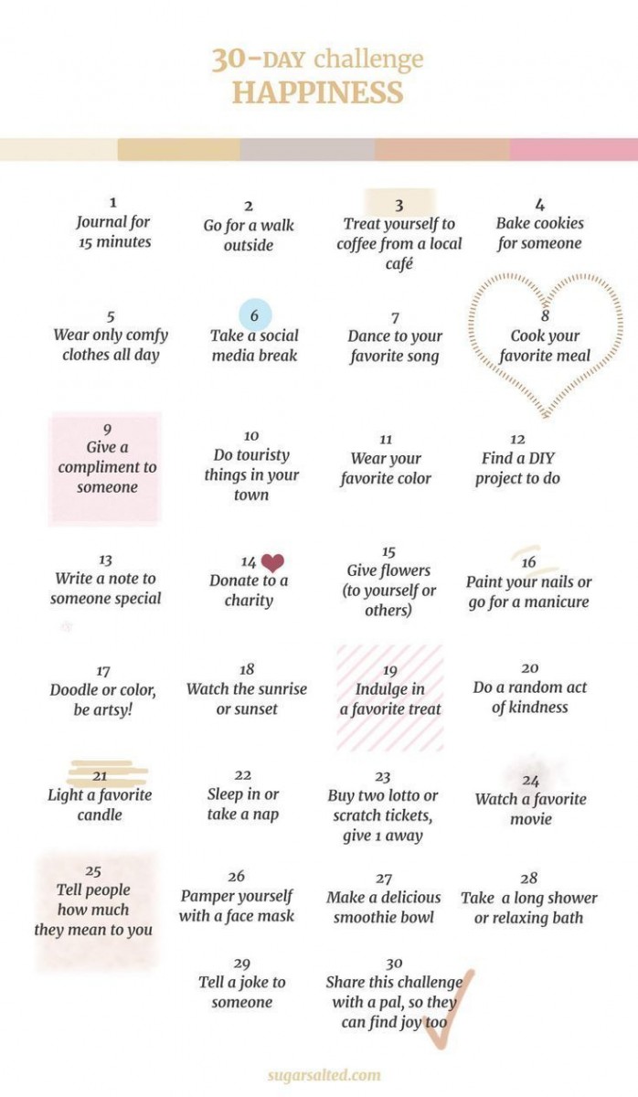 30-Day Challenge Ideas That Will Improve Your Life!
