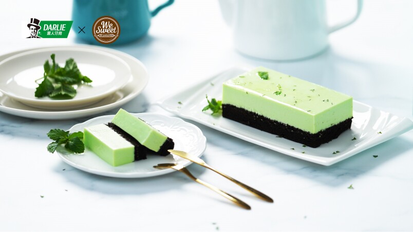 Darlie X We Sweet Mint Chocolate Cake 