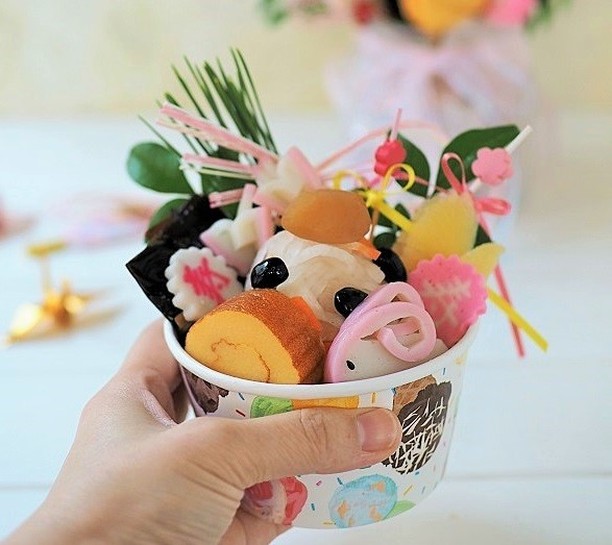 Harajuku-style Japanese New Year's Eve food