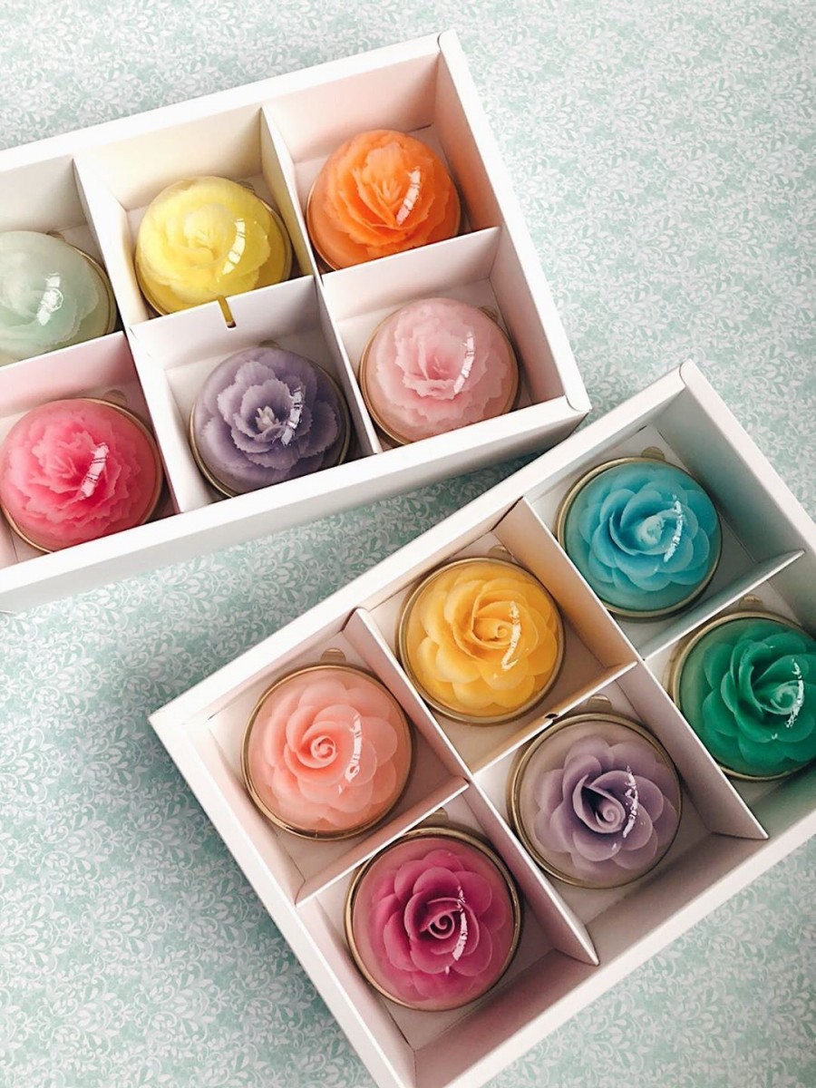 Floral Jelly Dome