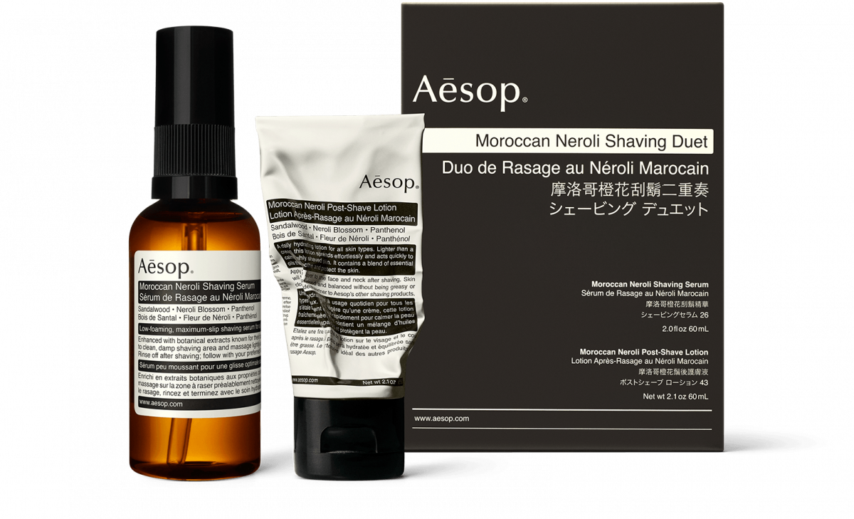 Aēsop shaving duet