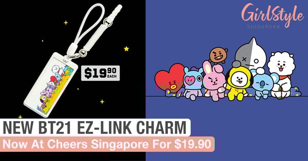 There’s A New BT21 EZ-Link Charm For BTS Fans, Now Sold At Cheers Singapore