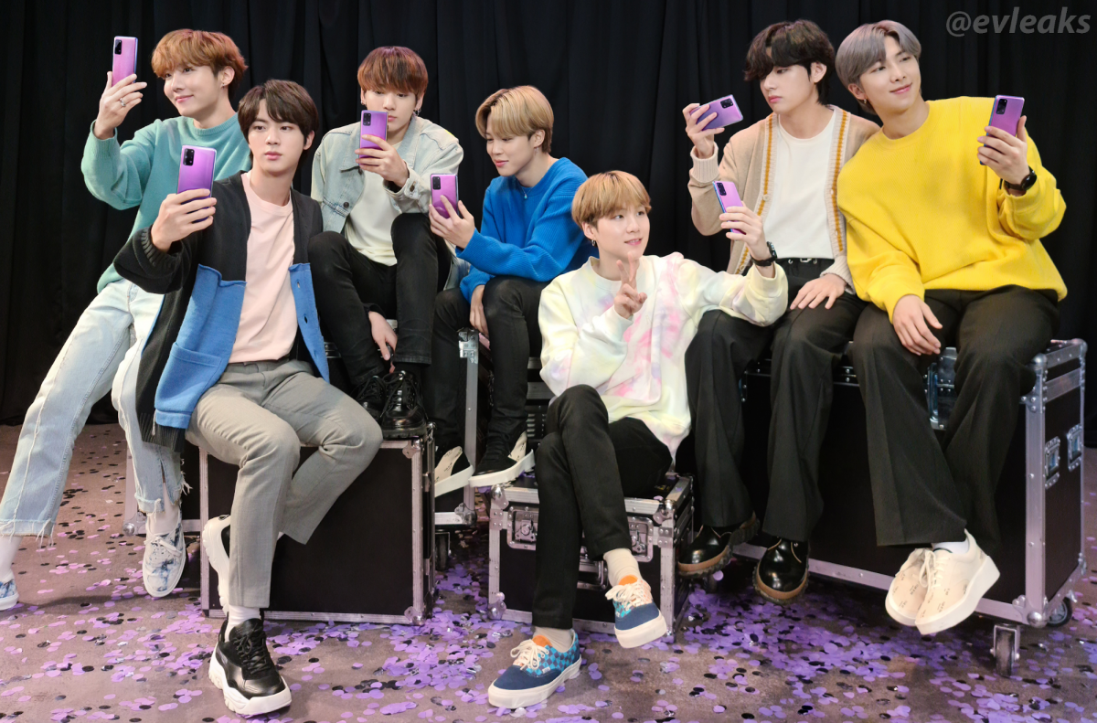 BTS Samsung Galaxy smartphone earbuds Singapore