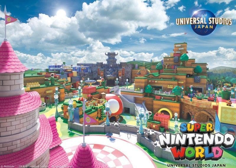 Inside look of Super Nintendo World