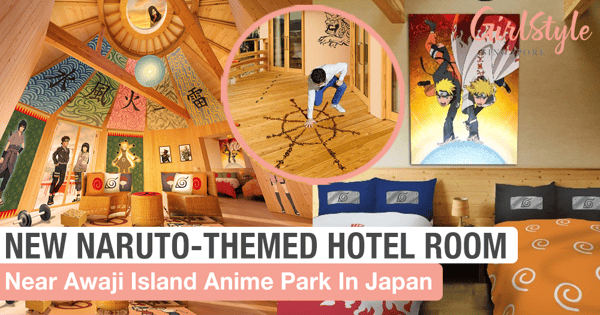 Live Your Anime Dreams In This New Naruto-Themed Hotel Room In Hyogo, Japan