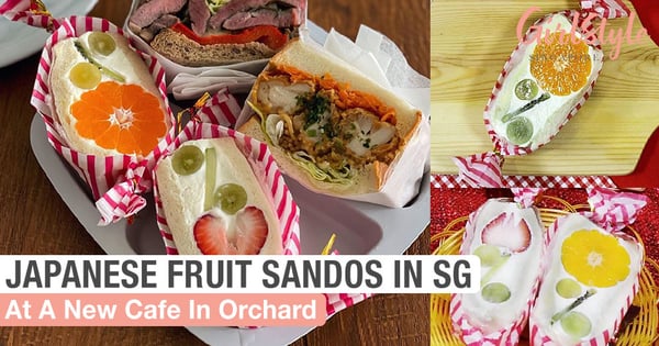 Moe Moe Sandwich: New Japanese Cafe In Singapore With Trending Fruit Sandos