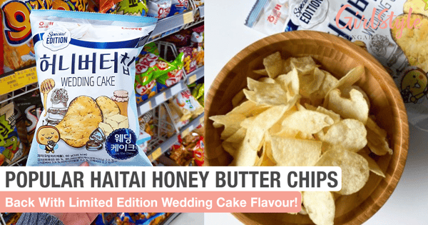 Popular Haitai Honey Butter Chips Back With Limited Edition Wedding Cake Flavour!