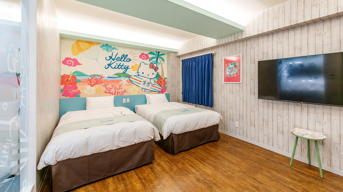 Hotel Okinawa Sanrio Characters Japan themed hotel Hello Kitty