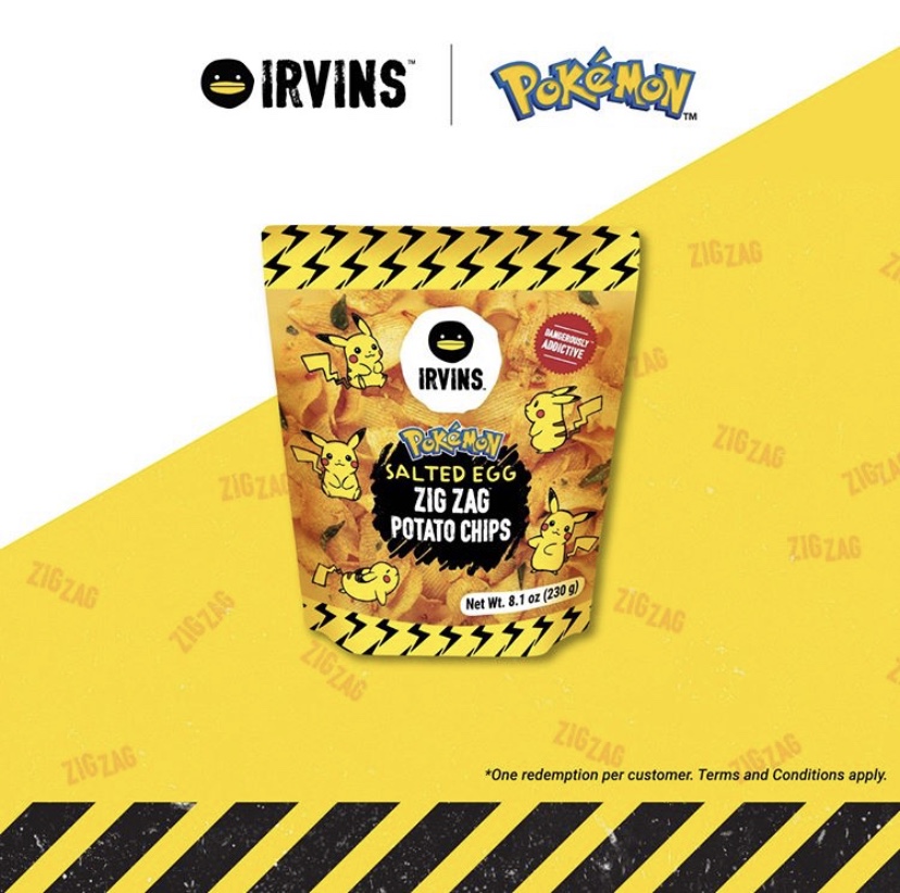 Irvin Salted Egg Potato Chips 