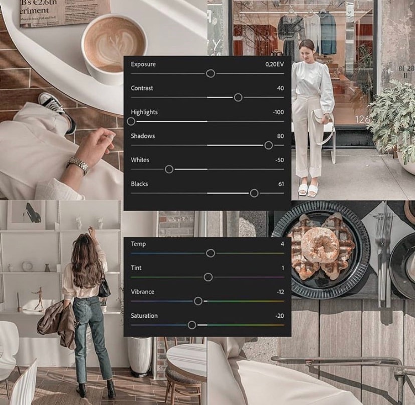 Lightroom Preset Capuchino Filter