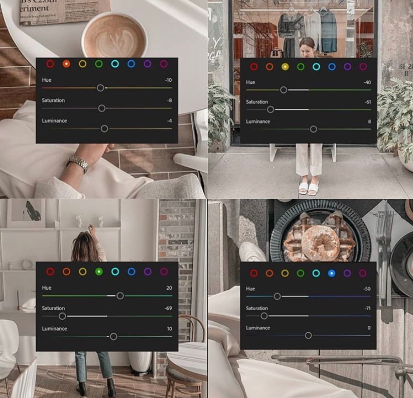 Lightroom Preset Capuchino Filter