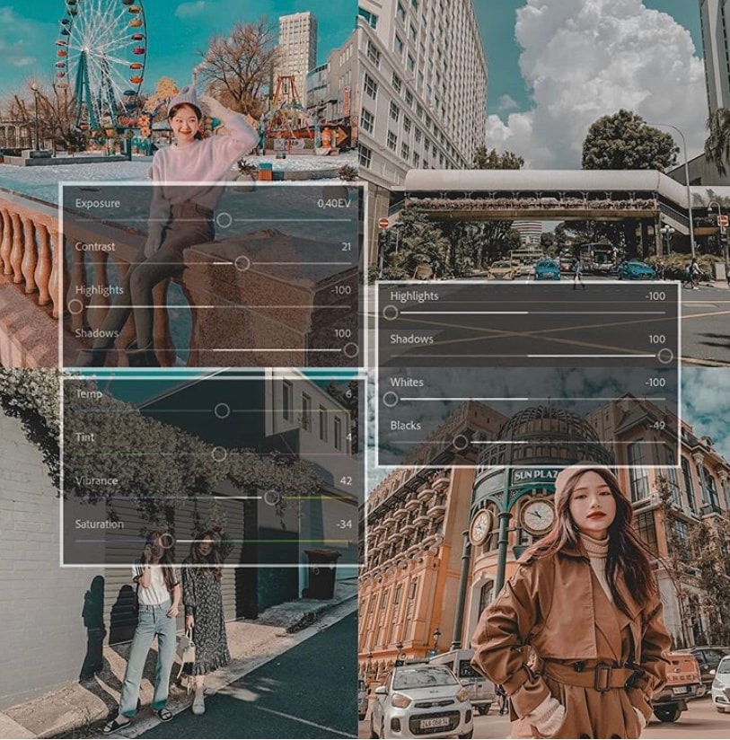 Lightroom Preset Dark Sea Filter