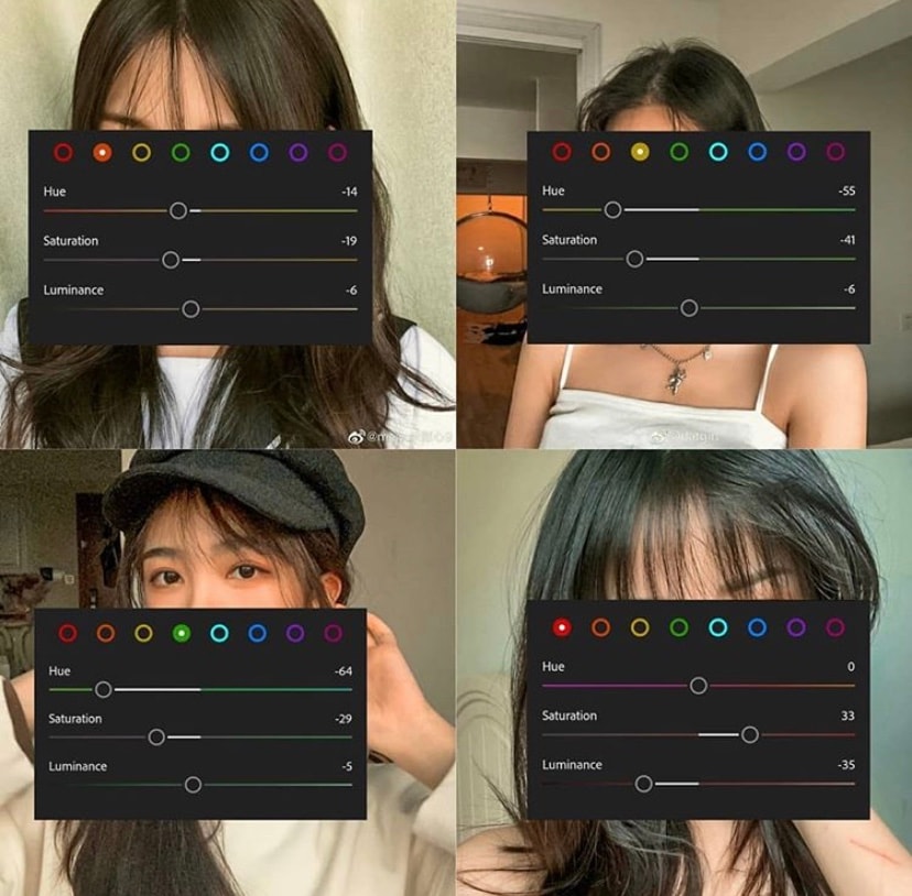 Lightroom Preset Dark Skin Filter