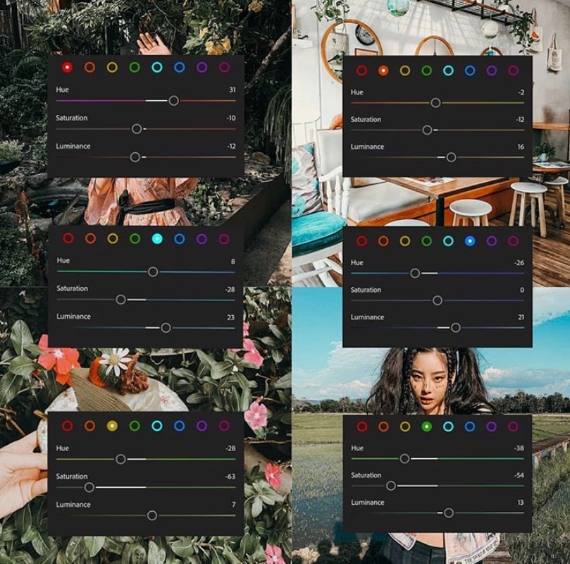 Lightroom Preset Dead Forest Filter