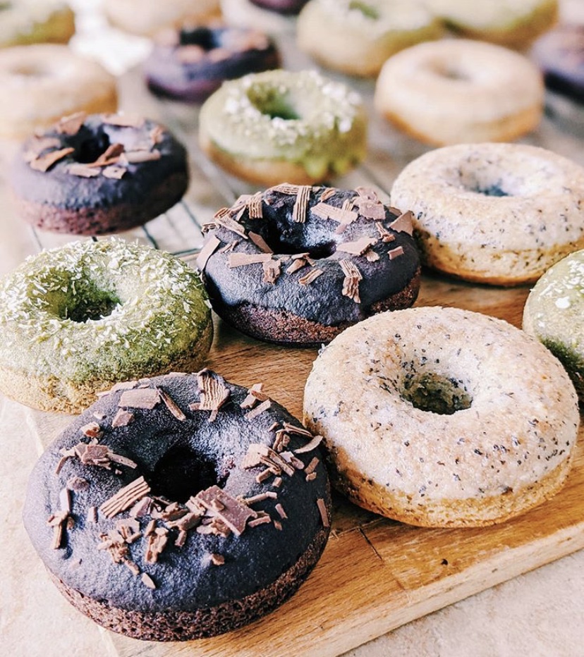 Assorted Baked Keto Donuts