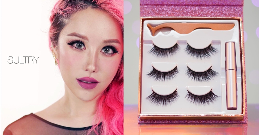 Plastic Cosmetics magnetic lashes Xiaxue