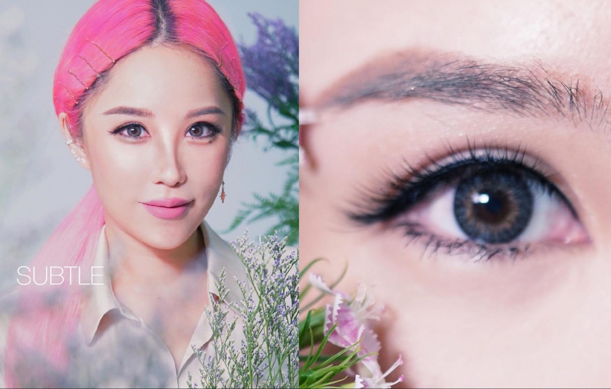 Plastic Cosmetics magnetic lashes Xiaxue