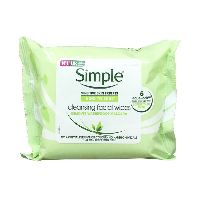 Simple Cleansing Facial Wipes Singapore
