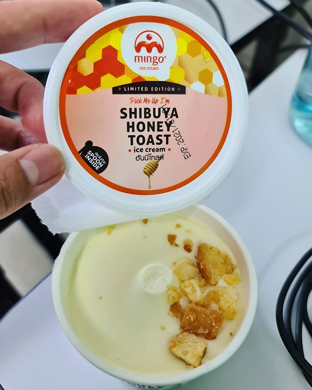 Mingo Shibuya Honey Toast ice cream Singapore