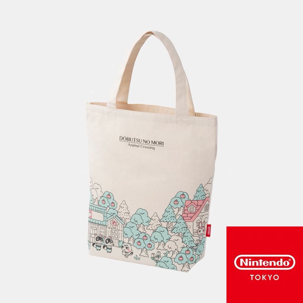 Animal Crossing big tote bag