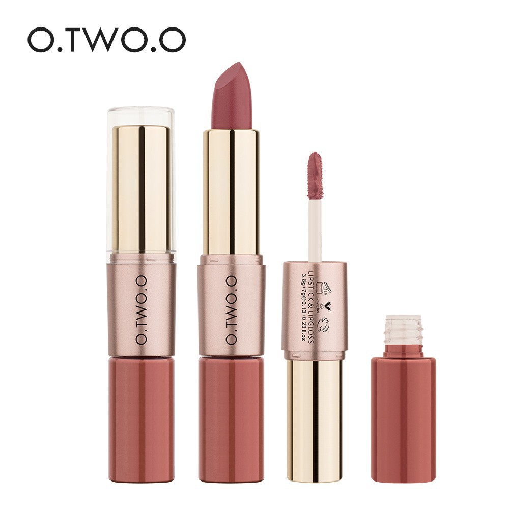 O.TWO.O Easy To Wear Matte Lipstick (2 In 1)