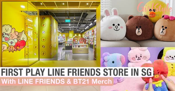 Singapore’s First PLAY LINE FRIENDS Store Is Now Open At Funan With LINE & BT21 Merch
