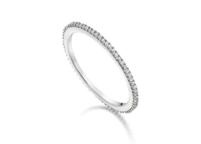 Monica Vinader Skinny Eternity Ring 
