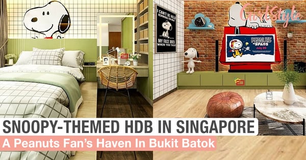 This Snoopy-Themed HDB Flat In Bukit Batok, Singapore Is Every Peanuts Fan’s #HomeGoals